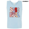 Tank Top -Baseball Crazy Pattern Comfort Colors Tank Top 'NLB' T-Shirts, Hoodie, Sweatshirt | RetroVerseTees.com