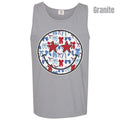 Tank Top -USA Ribbon Happy Face Comfort Colors Tank Top 'NLB' T-Shirts, Hoodie, Sweatshirt | RetroVerseTees.com