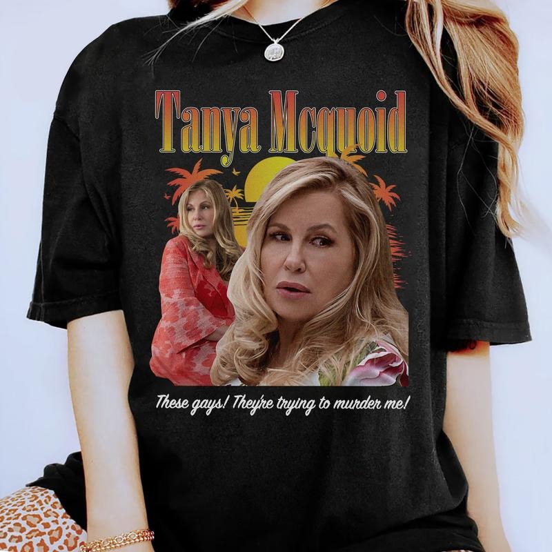Tanya Mcquoid Tshirt Vintage Graphic 90s Tshirt, Character Homage Graphic T-shirt , Bootleg Retro 90's Fans Tee Hoodie,...