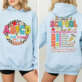 The Back To School Tour 2024 Retro Back to School Shirt for Teachers, ABCD Teacher Shirts, First Day Of School Teacher...