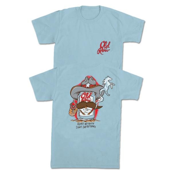 The Beer Can Cowboy Pocket Tee, Vintage Graphic Tees, Vintage Crewnecks Tees Hoodie, Sweatshirt | RetroVerseTees.com