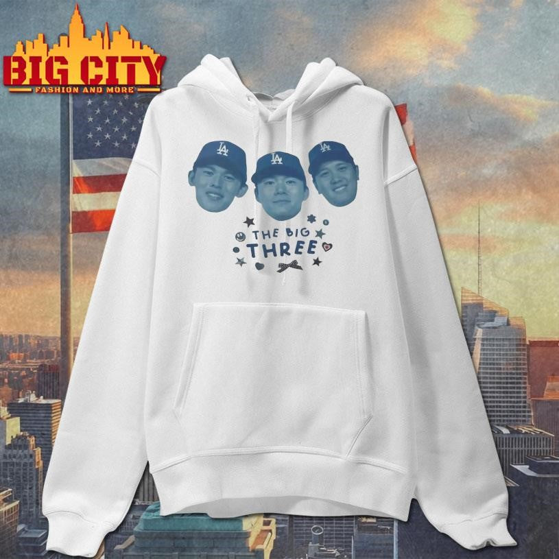 The Big Three Dodgers Players Shirt