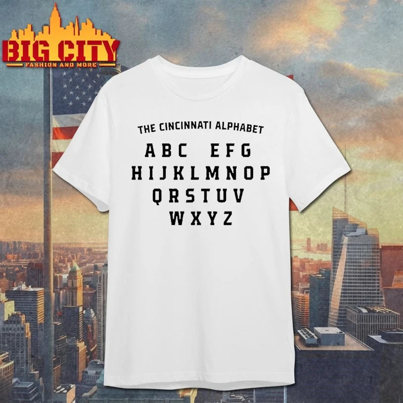 The Cincinnati Alphabet shirt