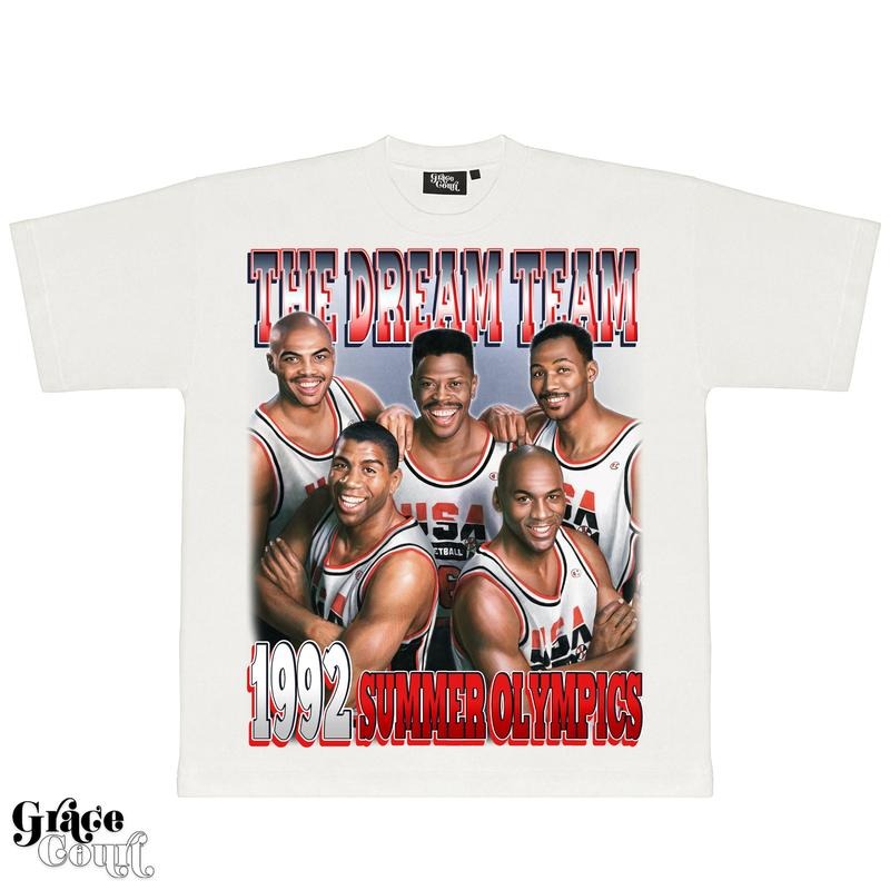 The Dream Team Tee | Vintage Tee Graphic T-Shirt Sweatshirt Hoodie | Sport Tee - Gift For Fan 1 | RetroVerseTees.com