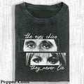 The Eyes Chico They Never Lie Vintage Tee, Scarface T-Shirt, Scarface Movie Shirts, Unisex Movie Shirt Menswear...
