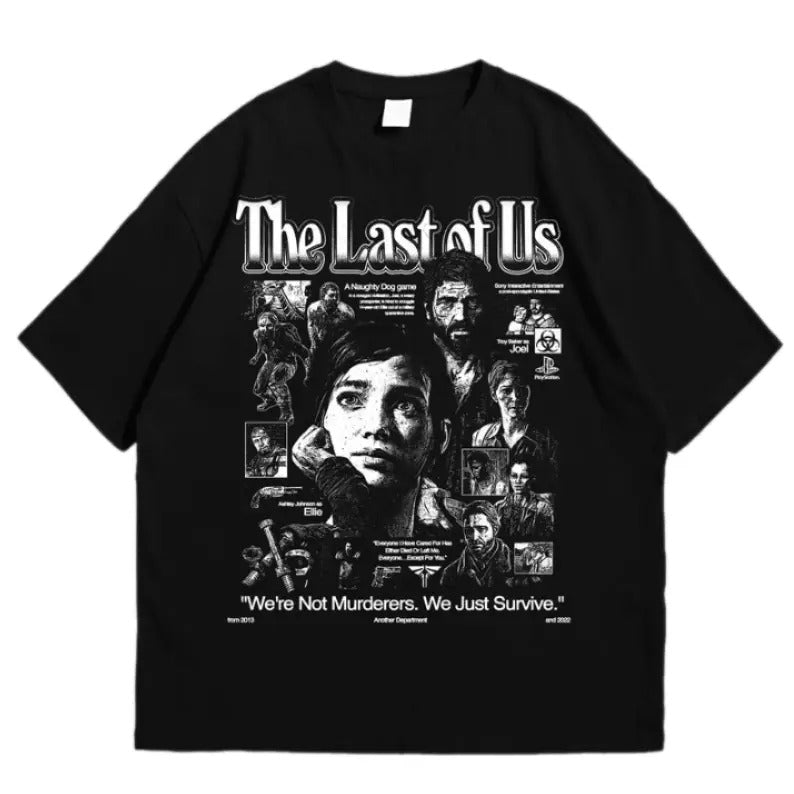 The LAST OF US Vintage Shirt, Homage T-shirt, Fan Tees, Retro 90s Unisex T-shirt Hoodie, Sweatshirt | RetroVerseTees.com