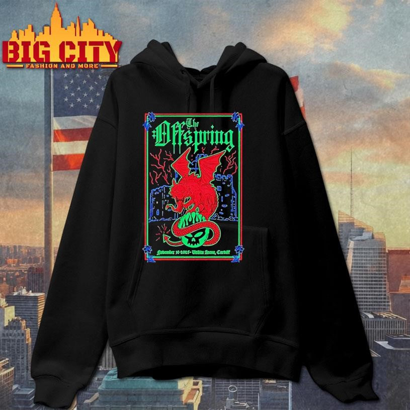 The Offspring Nov 10 2025 Utilita Arena Cardiff Shirt