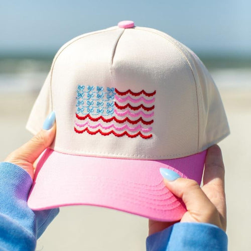 'The Preppy Patriot' Trucker Hat T-Shirts, Hoodie, Sweatshirt | RetroVerseTees.com