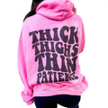 Thin Patience Graphic Hoodie T-Shirts, Sweatshirt | RetroVerseTees.com