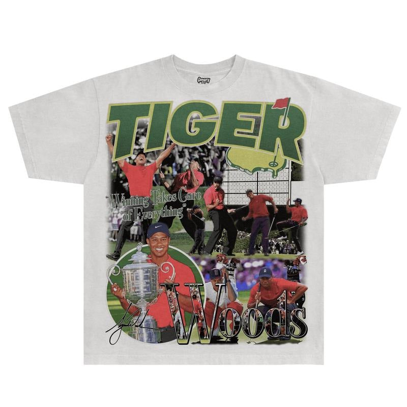 Tiger Woods The Best Ever Tee | Vintage Tee Graphic T-Shirt Sweatshirt Hoodie | Sport Tee - Gift For Fan | RetroVerseTees.com