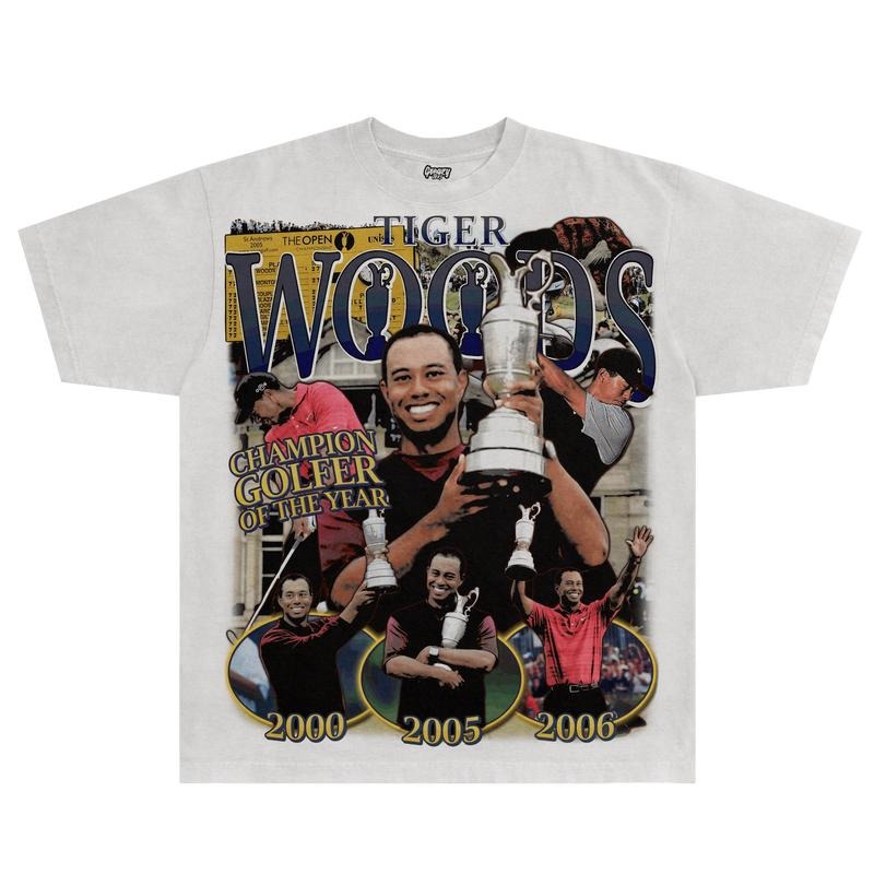 Tiger Woods The Open Tee | Vintage Tee Graphic T-Shirt Sweatshirt Hoodie | Sport Tee - Gift For Fan | RetroVerseTees.com