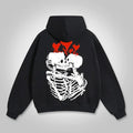 Til Death Do Us Part Puff Print Graphic Hoodie T-Shirts, Sweatshirt | RetroVerseTees.com