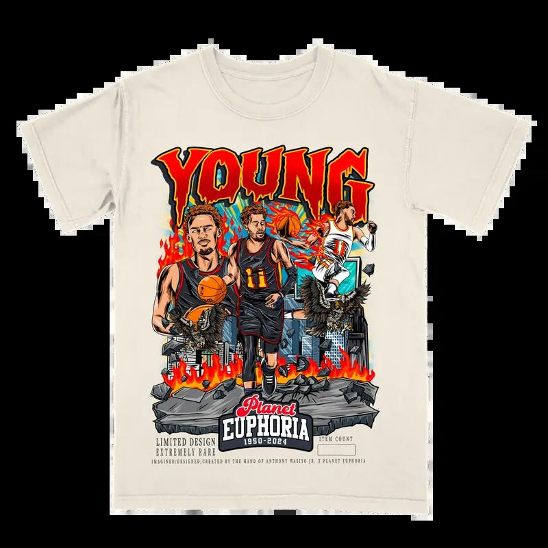 Trae Young Tee Hoodie, Sweatshirt | RetroVerseTees.com