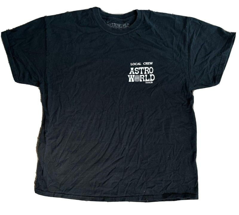 Travis Scott Astroworld Tour Local Crew Tee Hoodie, Sweatshirt | RetroVerseTees.com