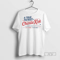 Trending A True Patriot Charlie Kirk 1993 2025 Mens White Tee T Shirts