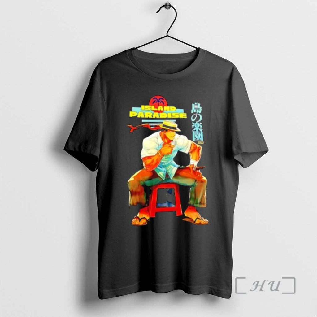 Trending Alex Island Paradise Street Fighter Video Game Series T-Shirts, Hoodie, Sweatshirt | RetroVerseTees.com