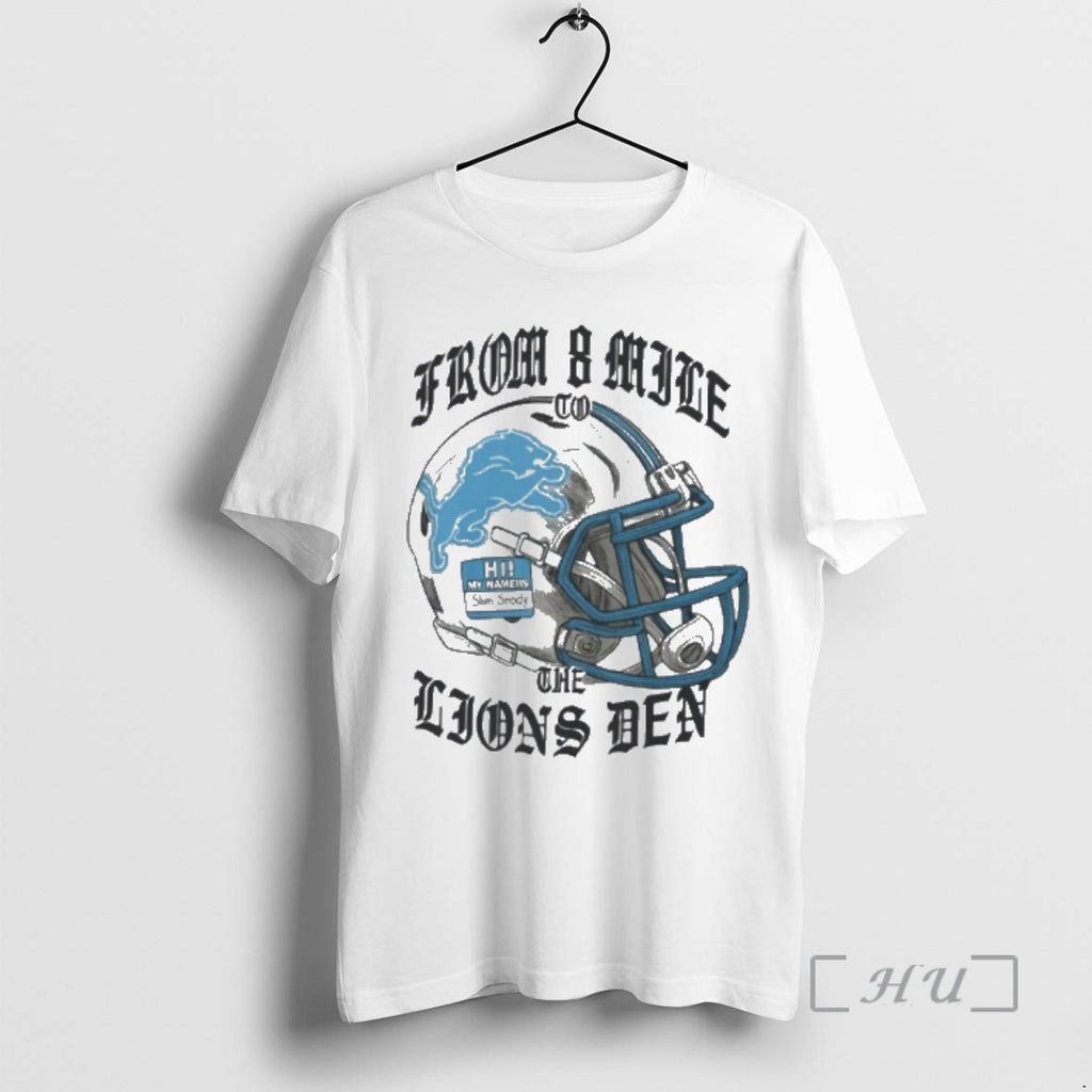 Trending From 8 Mile To The Lions Den Eminem T-Shirts, Hoodie, Sweatshirt | RetroVerseTees.com