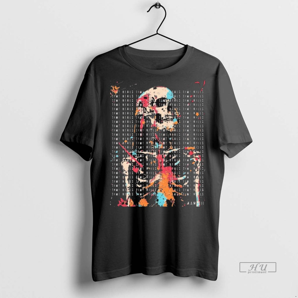 Trending Greta Thunberg Gothic Skeleton Graphic 2025 Shirt Sweater