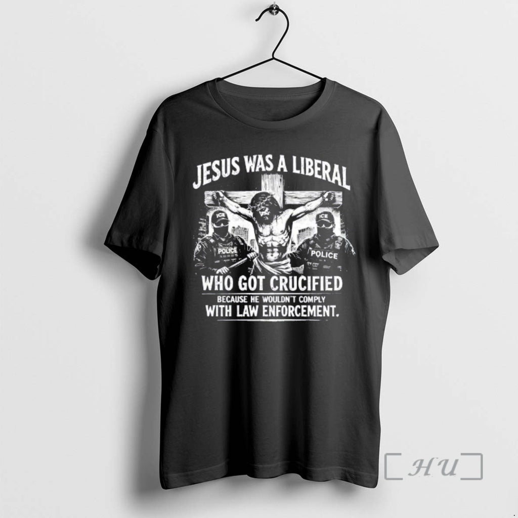 Trending Ice Vs Jesus Was A Liberal Who Got Crucified Because He Wouldnt Comply With T-Shirts, Hoodie, Sweatshirt