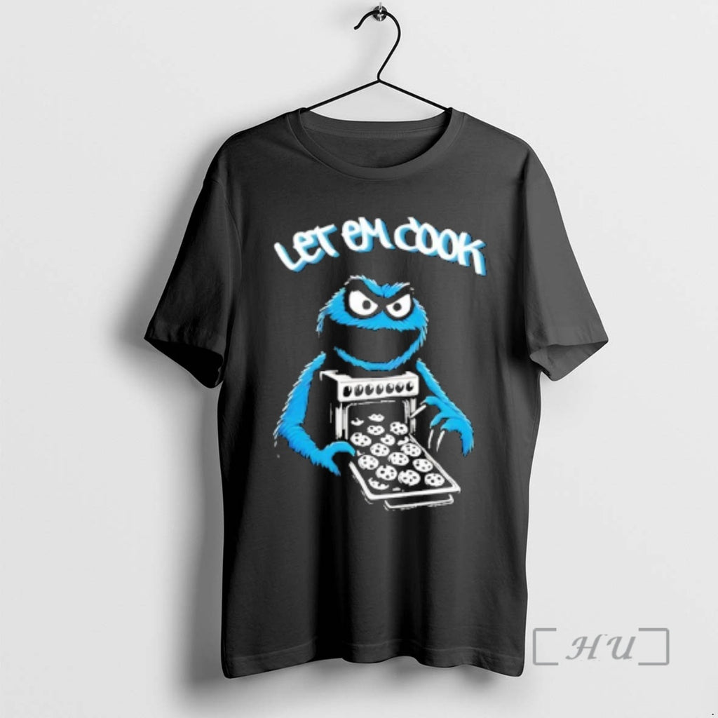 Trending Myron Gaines Wearing Let Em Cook Monster Cookies T-Shirts, Hoodie, Sweatshirt | RetroVerseTees.com