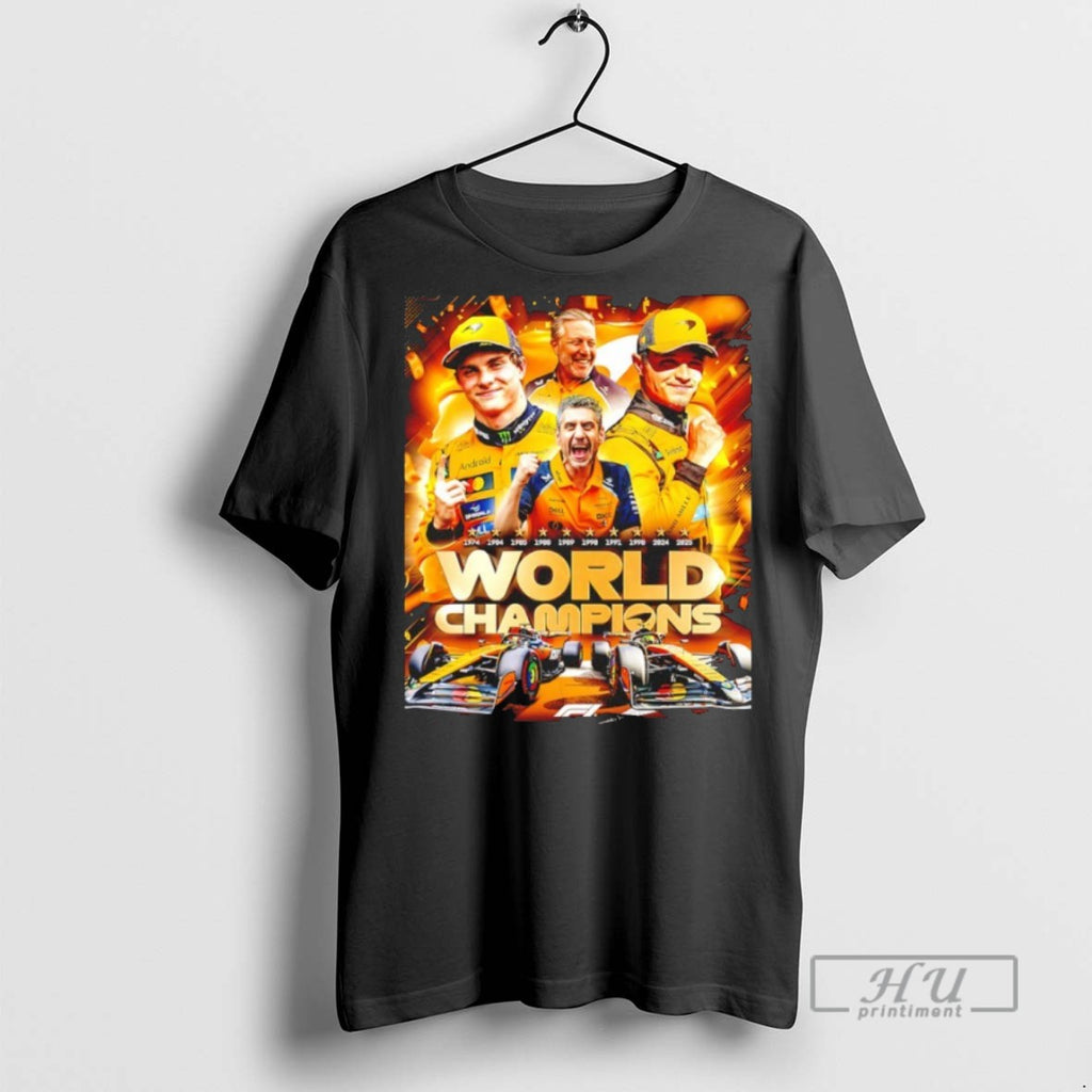Trending Official Mclaren Won The 2025 F1 Constructors Champions T Shirt