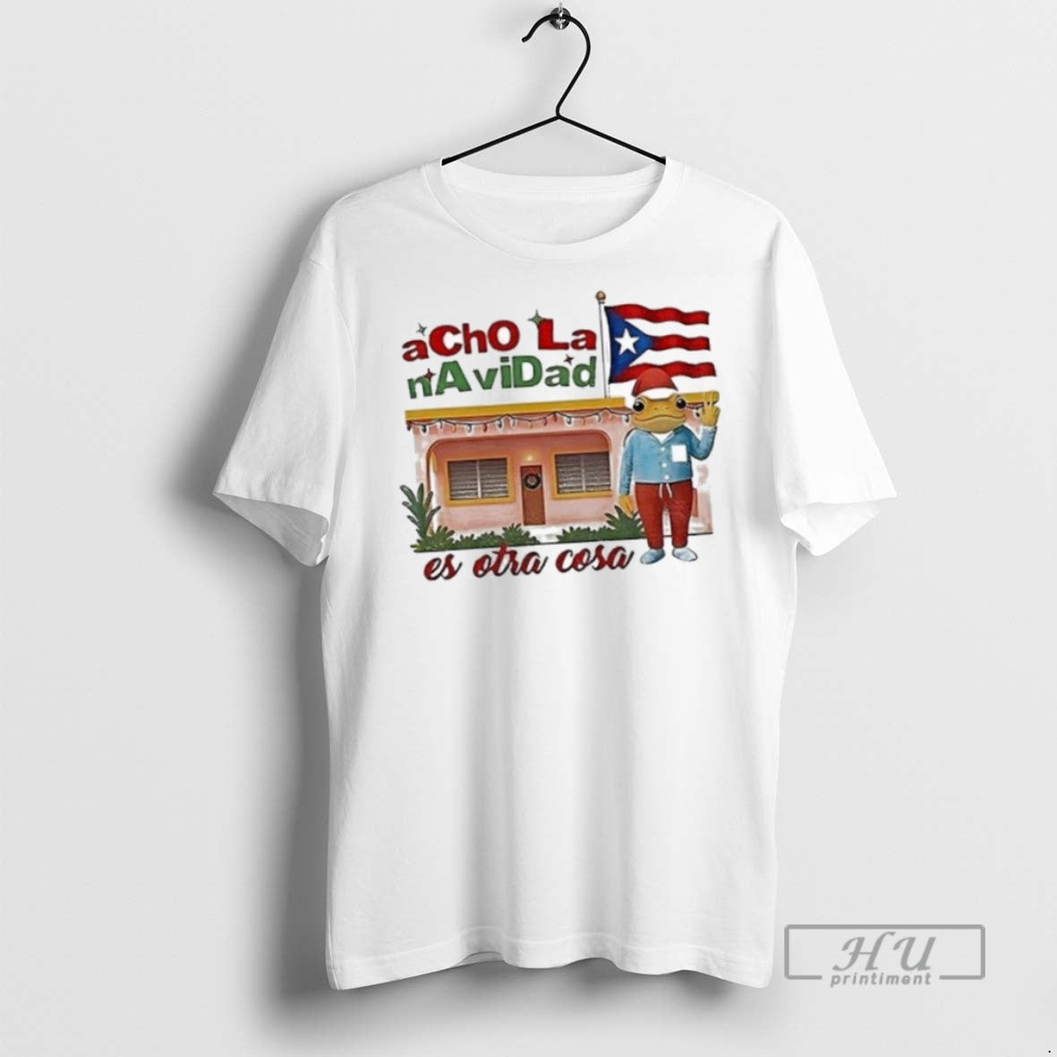 Trending Officials Bad Bunny Acho La Navidad Es Otra Cosa Puerto Rico T Shirt