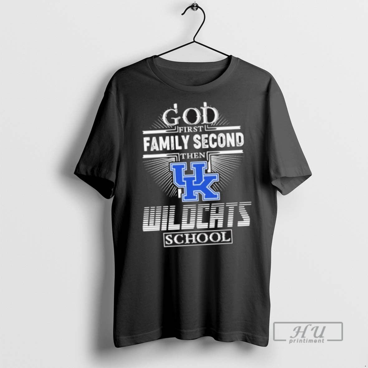 Trending Officials God First Family Second Then Wildcats School T Shirt