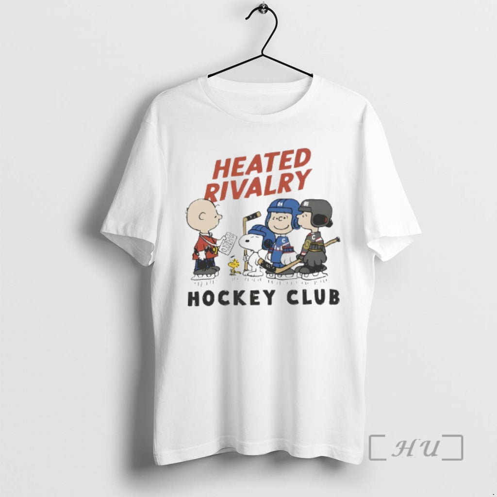 Trending Peanuts Heated Rivalry Hockey Club Graphic T-Shirts, Hoodie, Sweatshirt | RetroVerseTees.com
