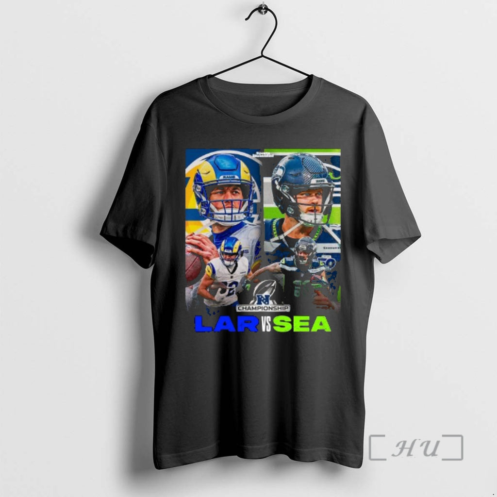 Trending Seahawks Vs Rams Conference Championship Game T-Shirts, Hoodie, Sweatshirt | RetroVerseTees.com