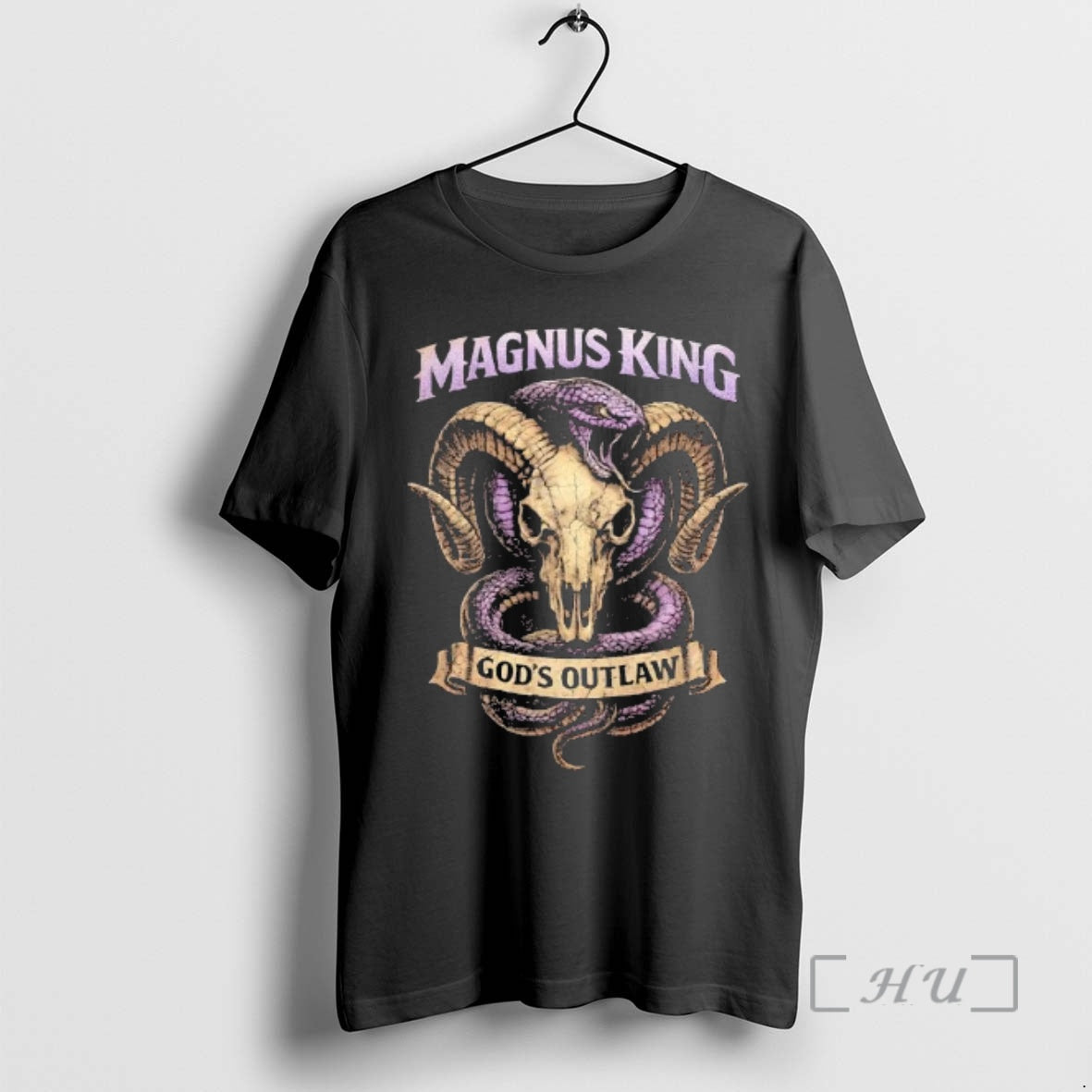Trending Snake And Goat Skull Magnus King Magnus King Samson T-Shirts, Hoodie, Sweatshirt | RetroVerseTees.com