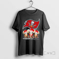 Trending Tampa Bay Buccaneers X Elephants Santa Hat Merry Christmas T-Shirts, Hoodie, Sweatshirt | RetroVerseTees.com