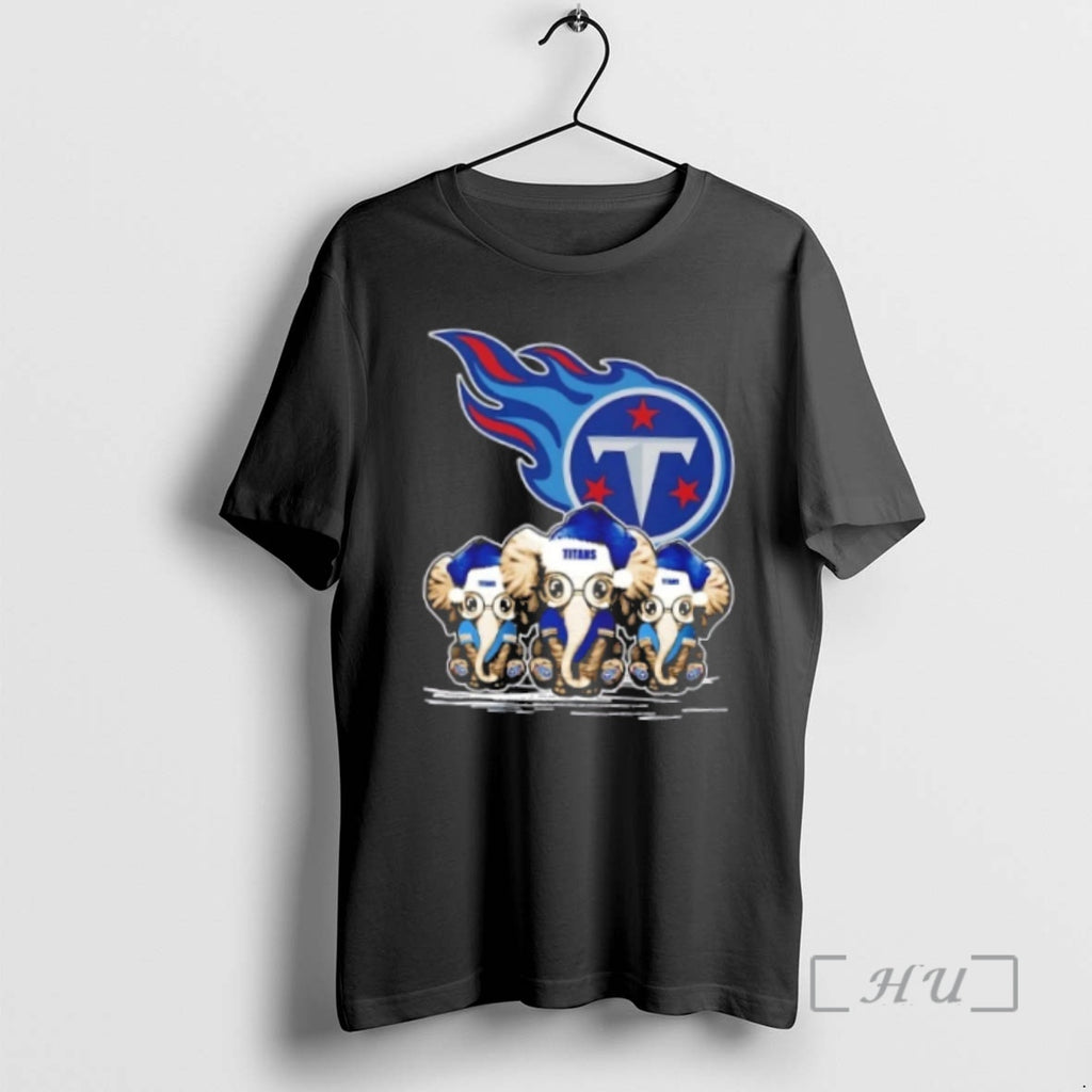 Trending Tennessee Titans X Elephants Santa Hat Merry Christmas T-Shirts, Hoodie, Sweatshirt | RetroVerseTees.com