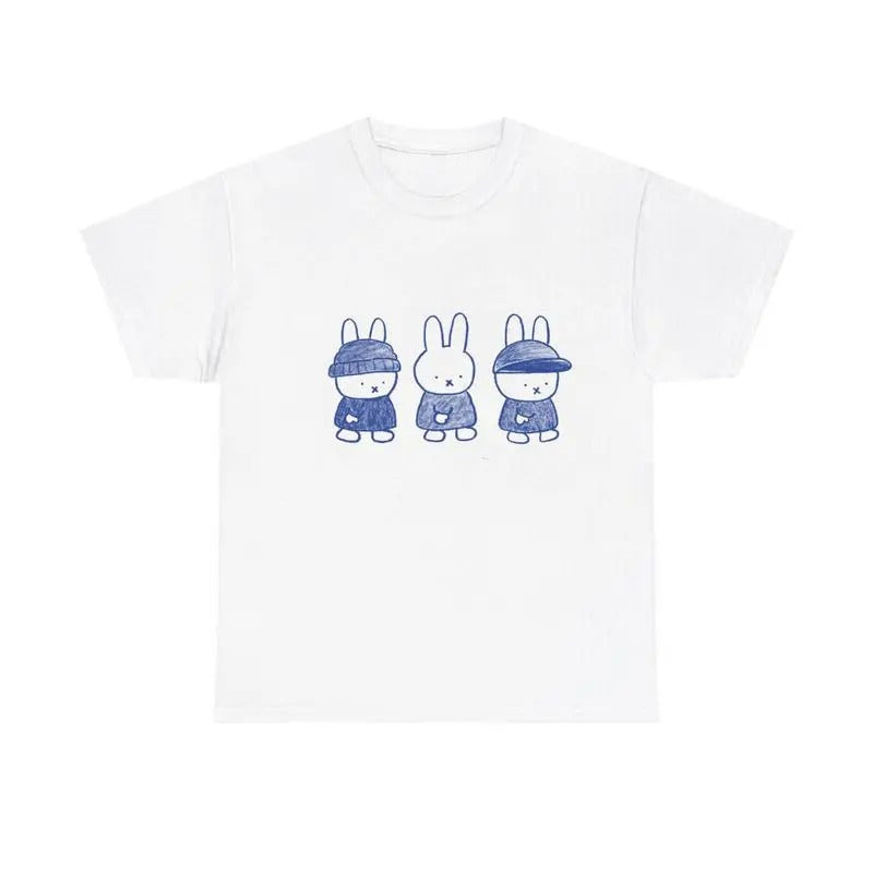 Trending Wave To Earth Miffy Unique Graphics Unisex Cotton T-shirt for men and women Classic Menswear Hoodie, Sweatshirt