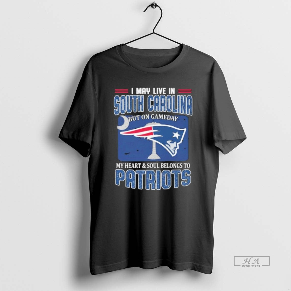 Trendy Official I May Live In South Carolina But On Game Day My Heart And T-Shirts, Hoodie, Sweatshirt | RetroVerseTees.com