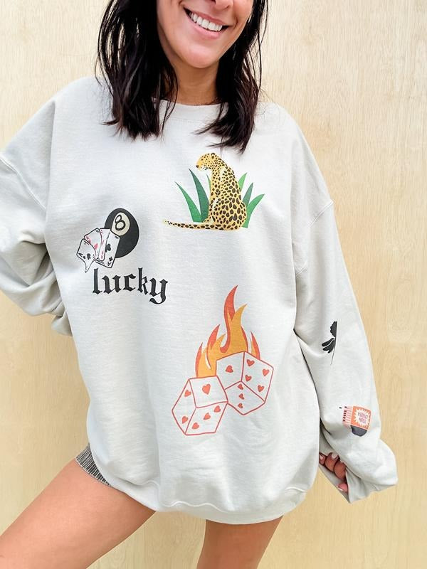 Trendy Sticker Trend Graphic Sweatshirt T-Shirts, Hoodie | RetroVerseTees.com