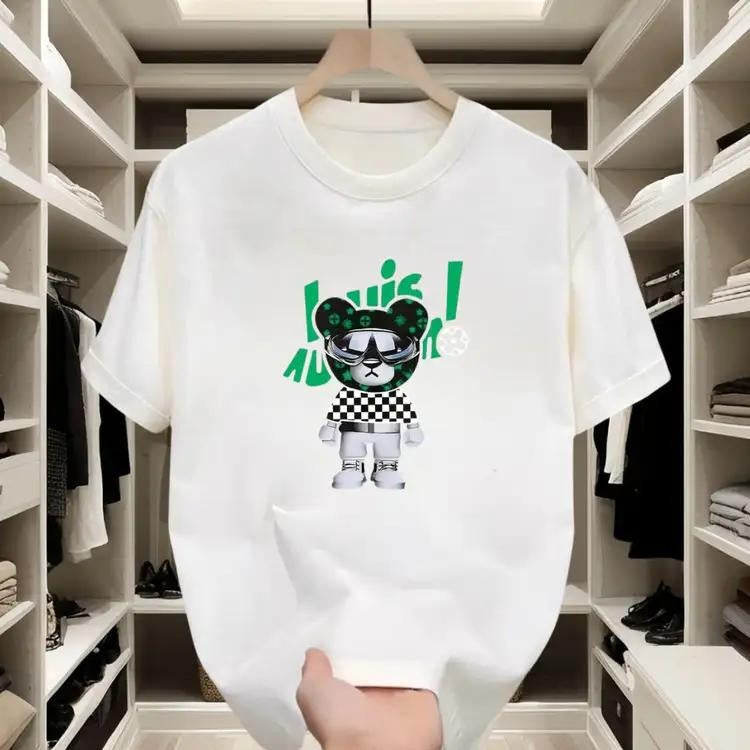 Trendy Streetwear Pure Cotton T