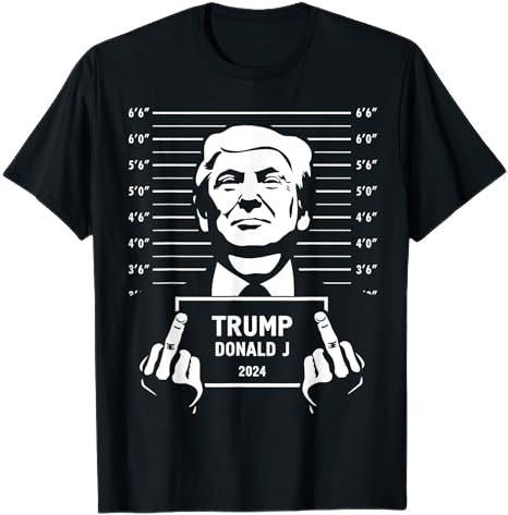 "TrummM 2024 Mugshot Style Poster T-Shirt, Unisex Shirt" Hoodie, Sweatshirt | RetroVerseTees.com