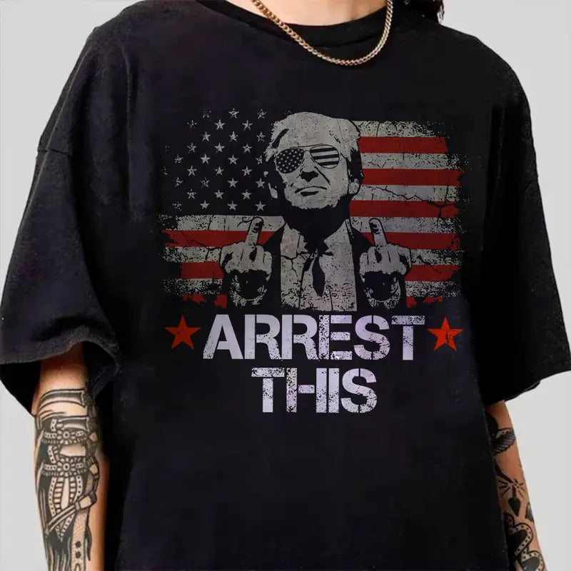 Trummp 2024 T-Shirt, Vote For President Tee Shirt, Trending 2024 T-Shirt Menswear Top Hoodie, Sweatshirt | RetroVerseTees.com