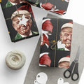 Trump theme wrapping paper, Christmas Wrapping Paper, President wrapping papper, Holiday Gift Wrap, Merry Christmas...