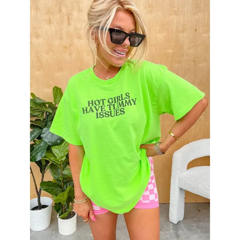 Tummy Issues Graphic Tee Hoodie, Sweatshirt | RetroVerseTees.com