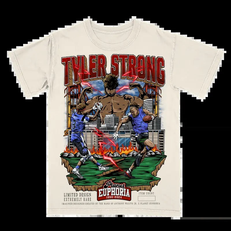 Tyler Strong Tee - Soft and Comfortable Shirt - Unisex - Graphic T-Shirt Hoodie, Sweatshirt | RetroVerseTees.com