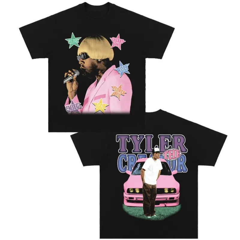 Tyler The Creator T Shirt, Tyler Igor Tshir, Flower Boy SHIRT, TYLER The Creator Rap Hip Hop 90 Vintage T SHIRT, Graphic...