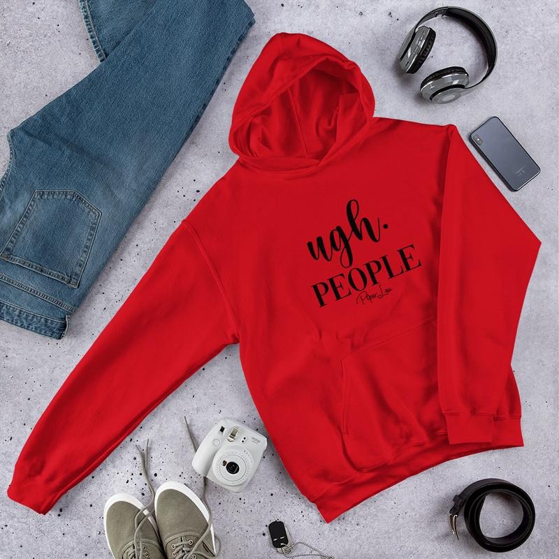 Ugh People Graphic Hoodie T-Shirts, Sweatshirt | RetroVerseTees.com