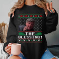 Uncle Lewis The Blessing Ugly Christmas Sweater Uncle Lewis National Lampoon's Christmas Vacation Tshirt Christmas Gifts...