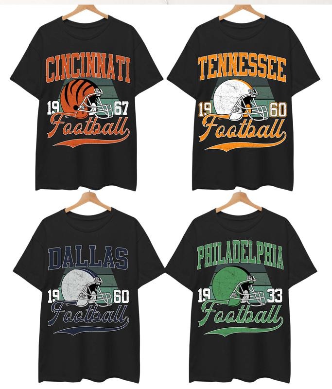 Unisex Classic All Teams Football T-shirt, Vintage Football Classic T-shirt All Teams, Sport Classic T-shirt, Gift For...