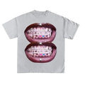 Unisex Lip Graphic Print T-Shirt, Sweatshirt, Hoodie Size S- 3XL,Gift For Women Top Womenswear Underwear Humen, Underwear...