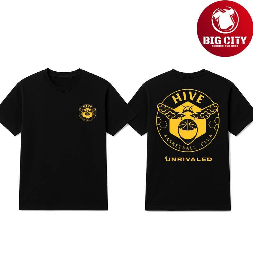 Unrivaled Hive Basketball Club Logo Two Sided Shirt