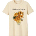 VICENT VAN GOGH Shirt, Sun Flower Shirt, Retro Shirt, Cute Shirt, Vintage Unisex Graphic Shirt, Art Shirt, All Size...