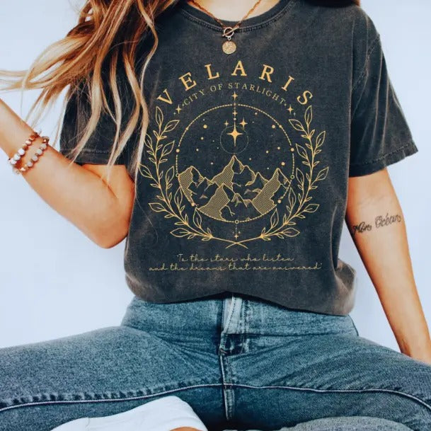 Velaris City Of Starlight Vintage Shirt, The Night Court Shirt, SJM Merch Shirt, City of Starlight Shirt, To The Stars...