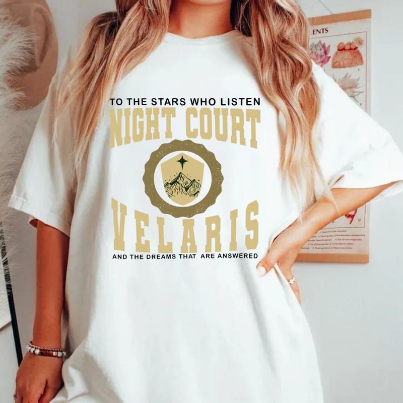 Velaris The Night Court Sweatshirt, Acotar, A Court Of Thorns And Roses, City Of Starlight Sweater, Sjm, To The Stars Who...